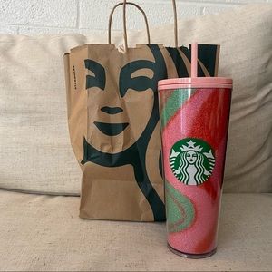 Starbucks Holiday Glitter tumbler